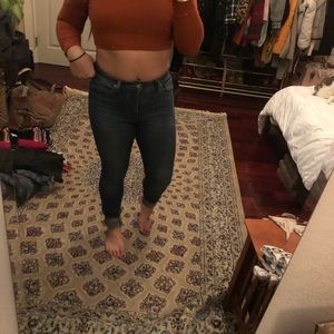 Levi’s high-waisted skinny jeans